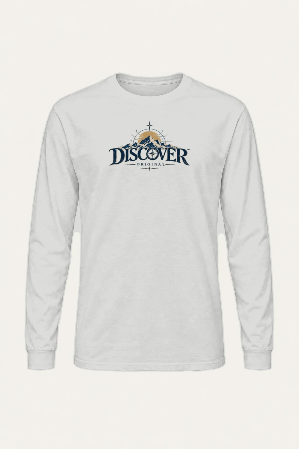 "Summit Compass" Unisex Longsleeve T-shirt | Gildan 2400