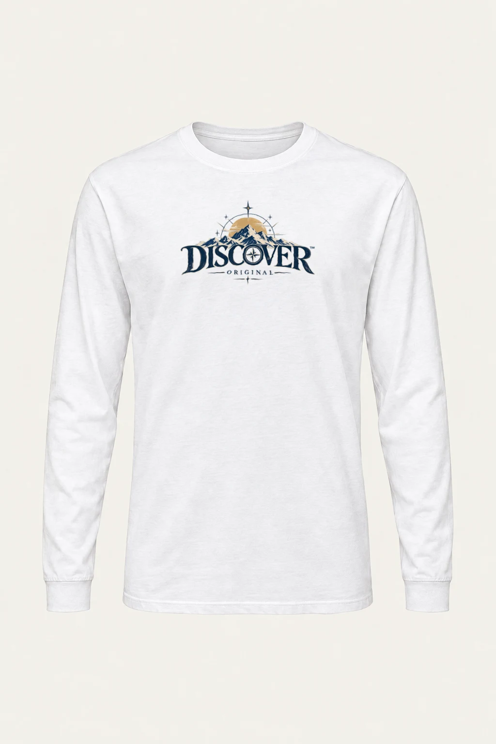 "Summit Compass" Unisex Longsleeve T-shirt | Gildan 2400