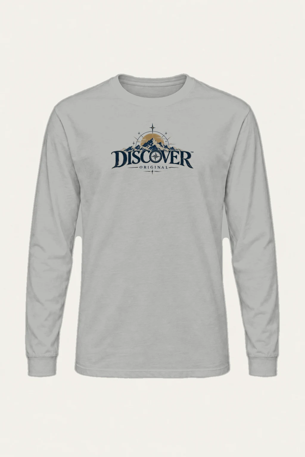 "Summit Compass" Unisex Longsleeve T-shirt | Gildan 2400