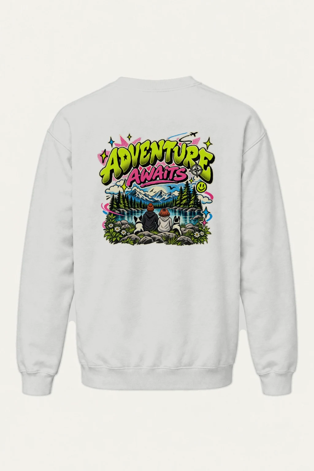"Summit Sidekicks" Heavy Blend Unisex Crewneck Sweatshirt | Gildan 18000