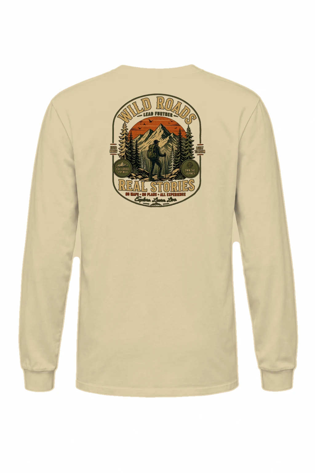 "Summit Story" Unisex Longsleeve T-shirt | Gildan 2400