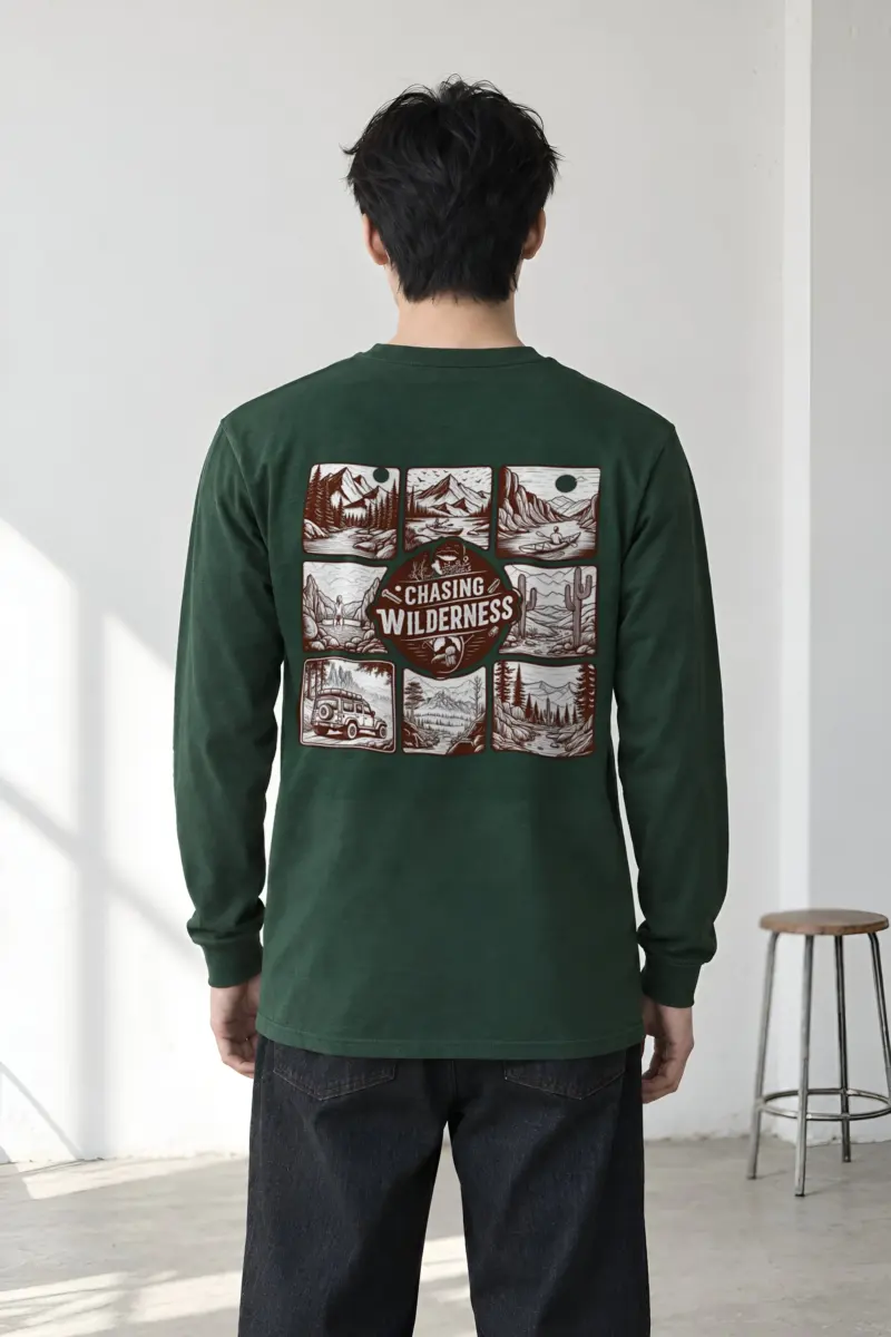 "Summit Trail Emblem" Unisex Longsleeve T-shirt
