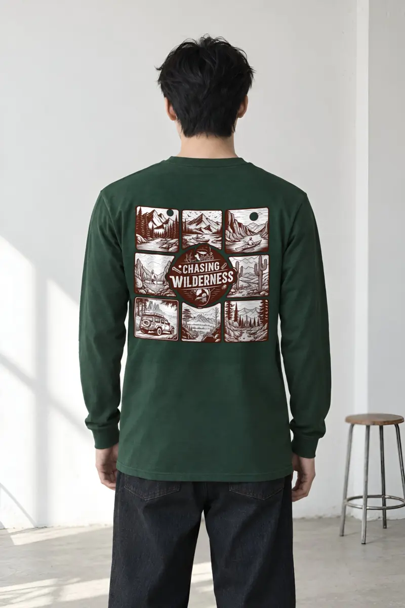 "Summit Trail Emblem" Unisex Longsleeve T-shirt