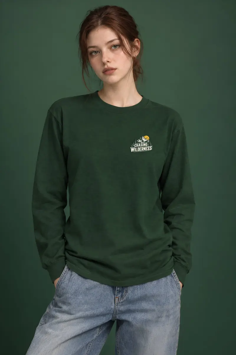 "Summit Trail Emblem" Unisex Longsleeve T-shirt