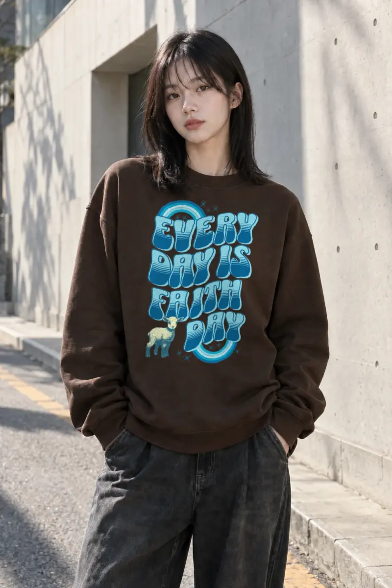 "Sunday Is Funday" Heavy Blend Unisex Crewneck Sweatshirt | Gildan 18000