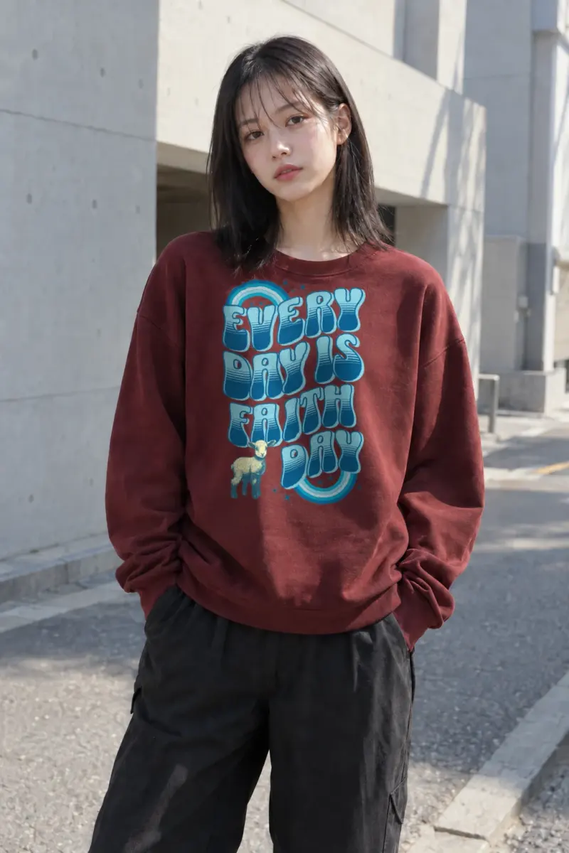 “Sunday Is Funday” Heavy Blend Unisex Crewneck Sweatshirt | Gildan 18000