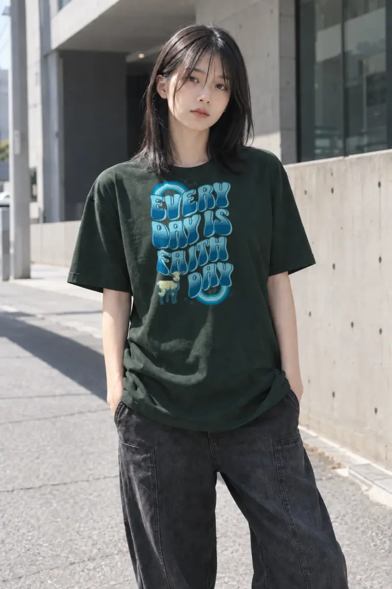"Sunday Is Funday" Heavyweight Unisex Crewneck T-shirt | Gildan 5000