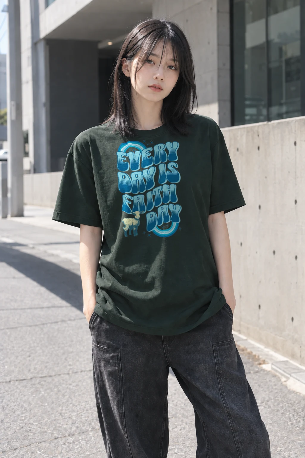 "Sunday Is Funday" Heavyweight Unisex Crewneck T-shirt | Gildan 5000