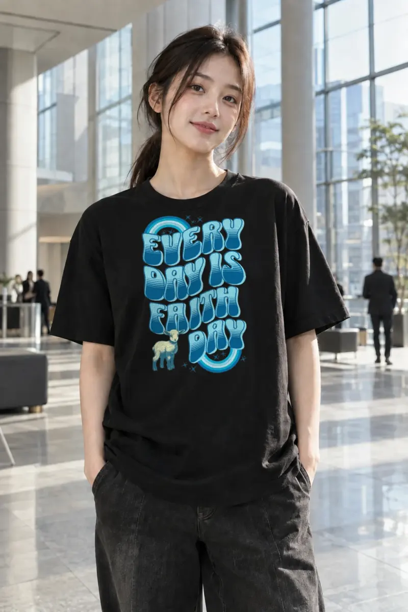 “Sunday Is Funday” Heavyweight Unisex Crewneck T-shirt | Gildan 5000