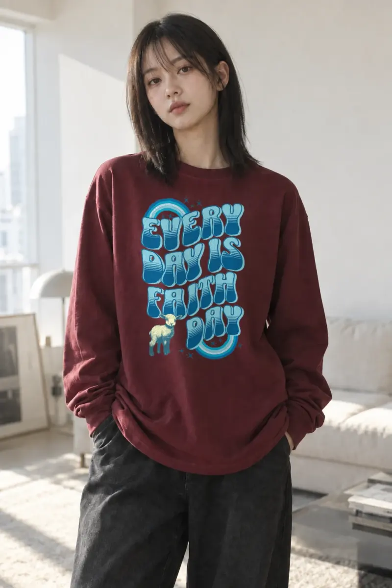 "Sunday Is Funday" Unisex Longsleeve T-shirt | Gildan 2400