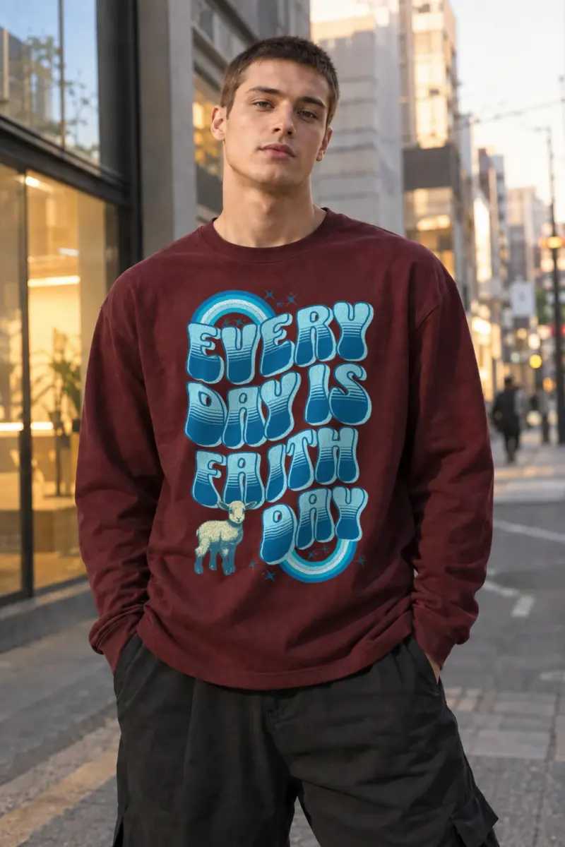 “Sunday Is Funday” Unisex Longsleeve T-shirt | Gildan 2400