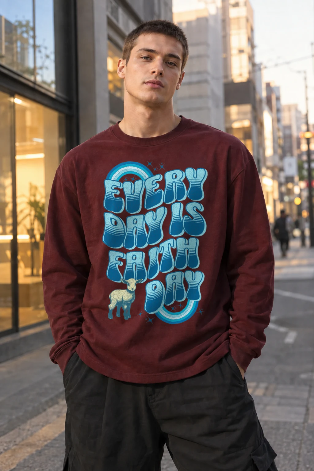 "Sunday Is Funday" Unisex Longsleeve T-shirt | Gildan 2400