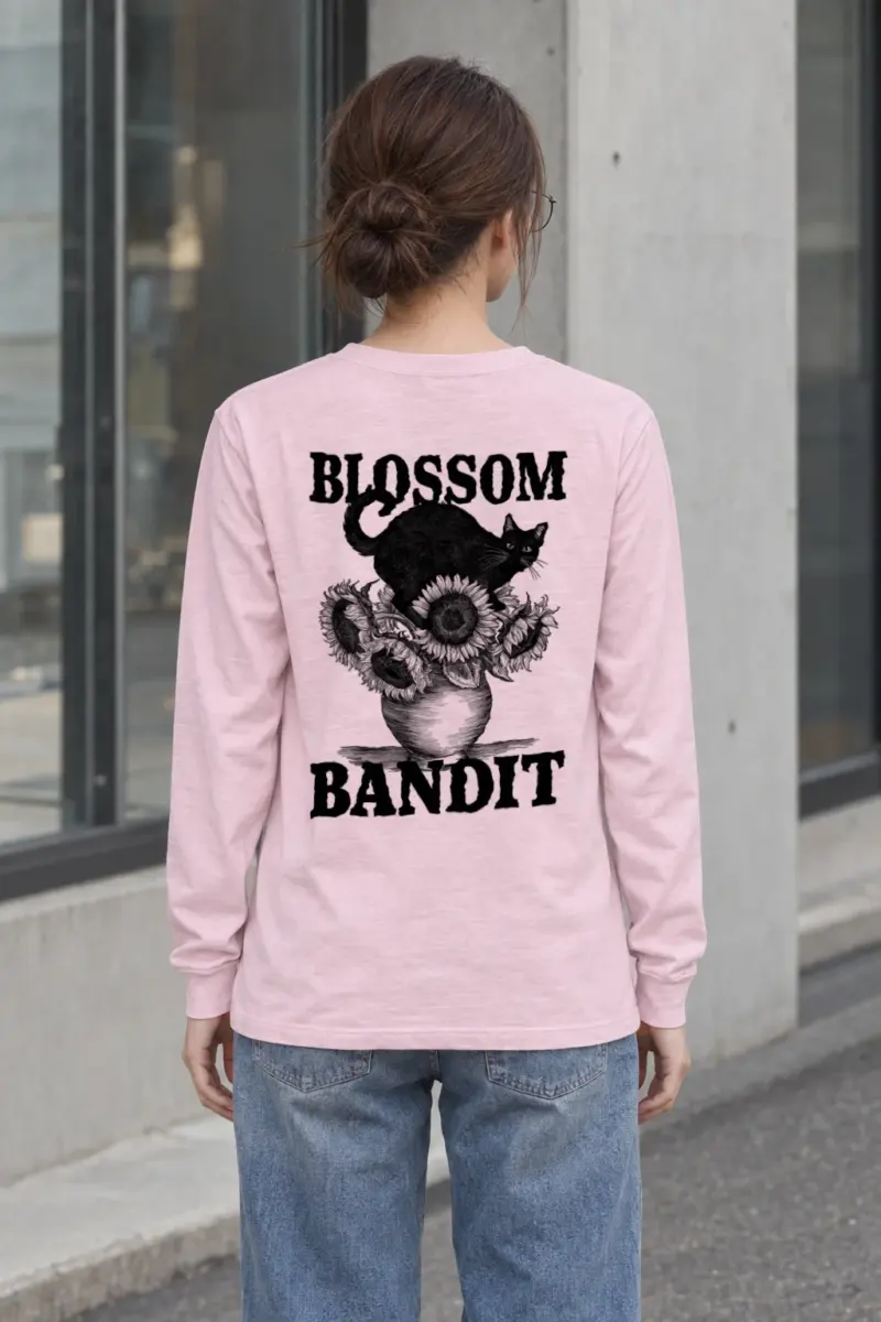 "Sunflower Sentinel" Unisex Longsleeve T-shirt