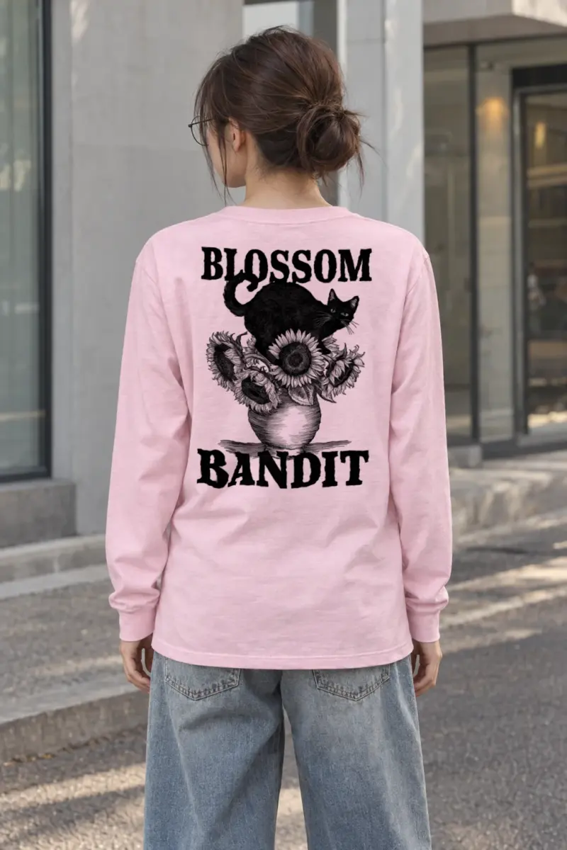 "Sunflower Sentinel" Unisex Longsleeve T-shirt