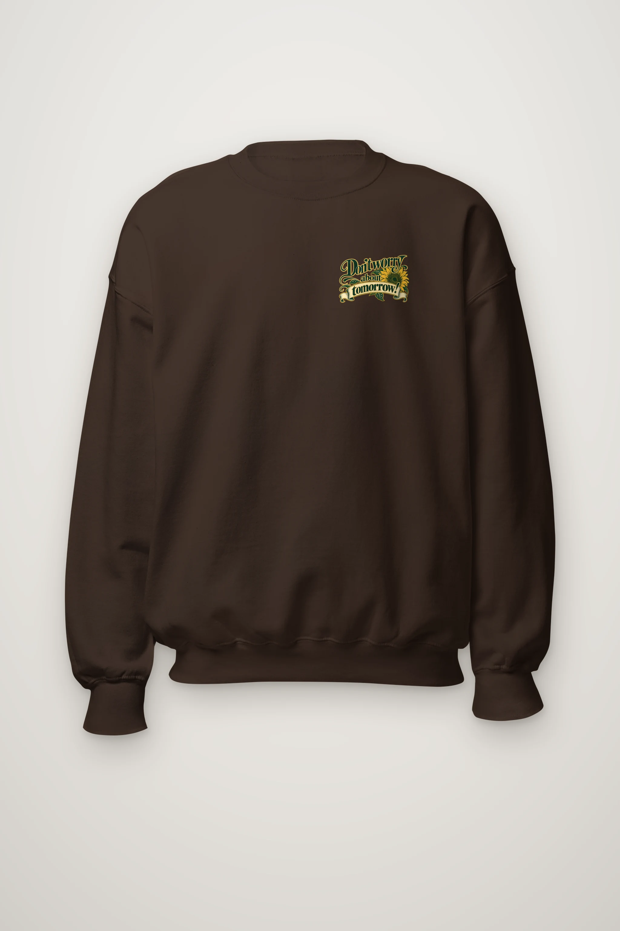 "Sunflower Tomorrow" Heavy Blend Unisex Crewneck Sweatshirt