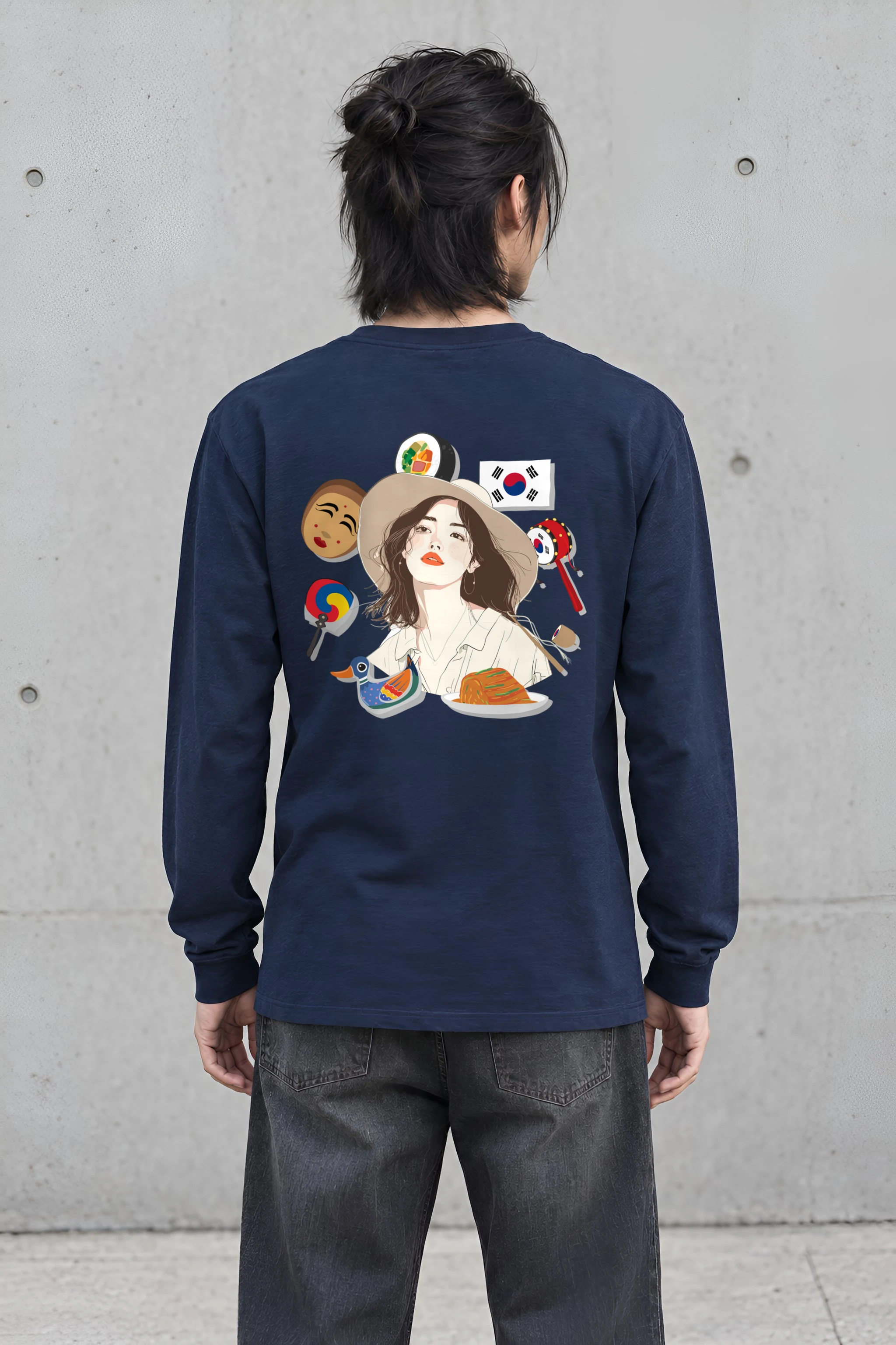 "Sunhat Korea Muse" Unisex Longsleeve T-shirt
