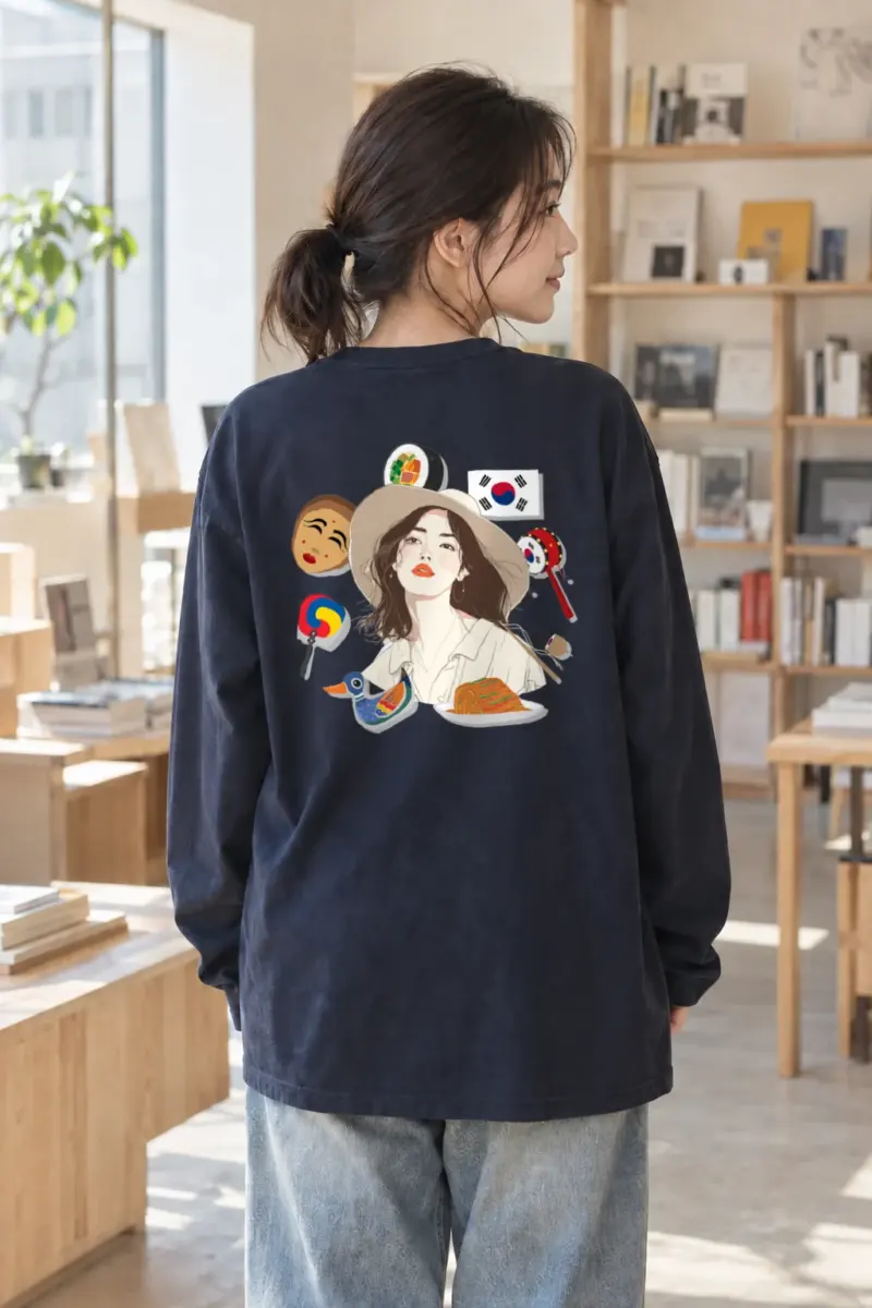 "Sunhat Korea Muse" Unisex Longsleeve T-shirt | Gildan 2400