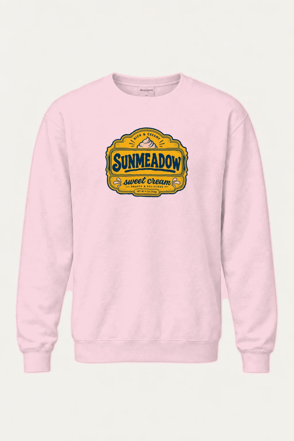 "Sunmeadow Sweet Cream" Heavy Blend Unisex Crewneck Sweatshirt | Gildan 18000