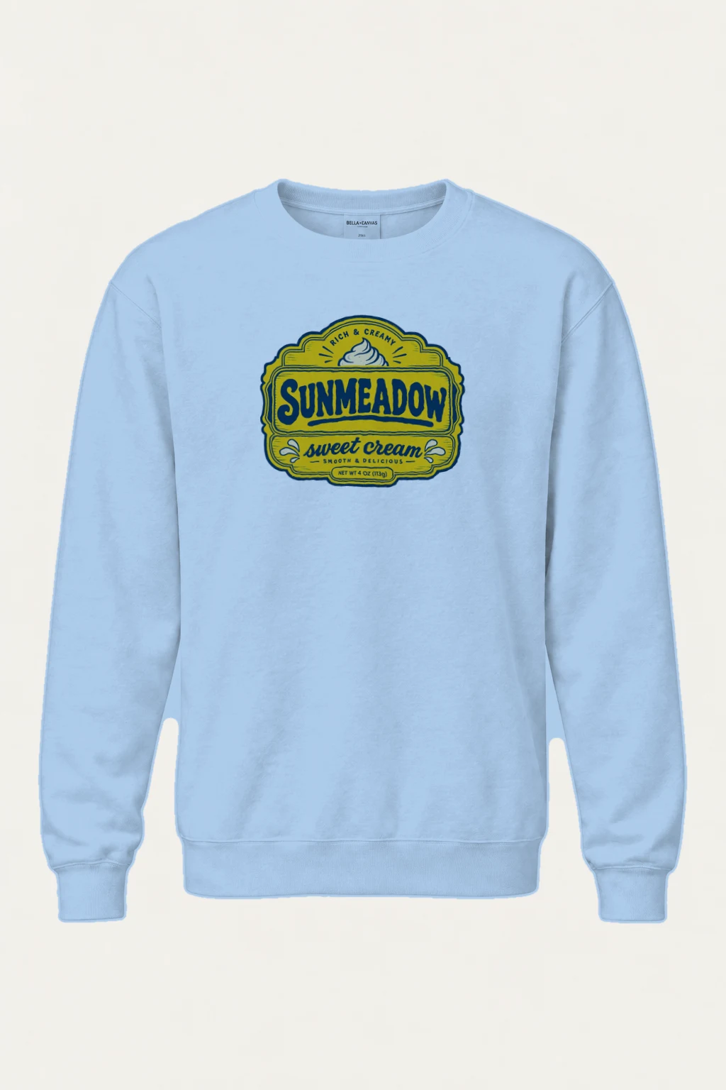 "Sunmeadow Sweet Cream" Heavy Blend Unisex Crewneck Sweatshirt | Gildan 18000