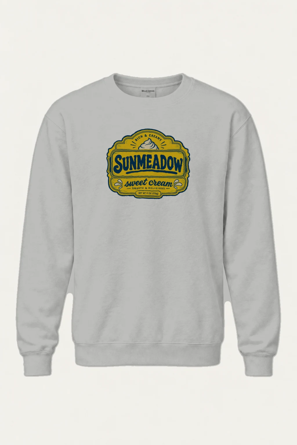 "Sunmeadow Sweet Cream" Heavy Blend Unisex Crewneck Sweatshirt | Gildan 18000