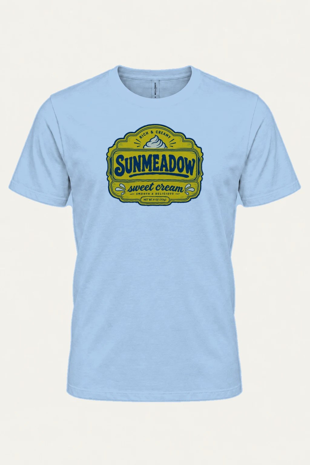 "Sunmeadow Sweet Cream" Heavyweight Unisex Crewneck T-shirt | Gildan 5000
