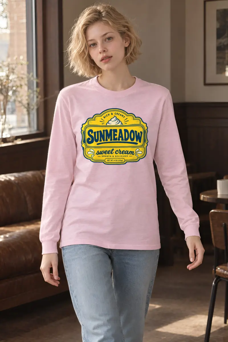 "Sunmeadow Sweet Cream" Unisex Longsleeve T-shirt