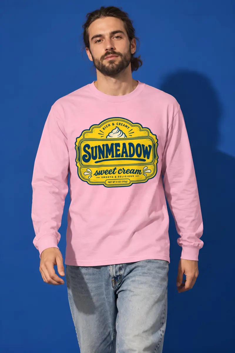 "Sunmeadow Sweet Cream" Unisex Longsleeve T-shirt