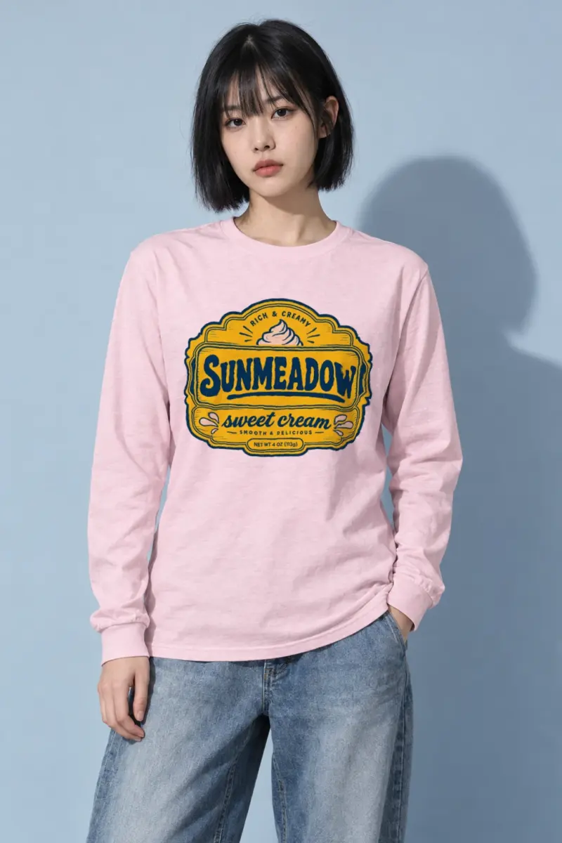 "Sunmeadow Sweet Cream" Unisex Longsleeve T-shirt