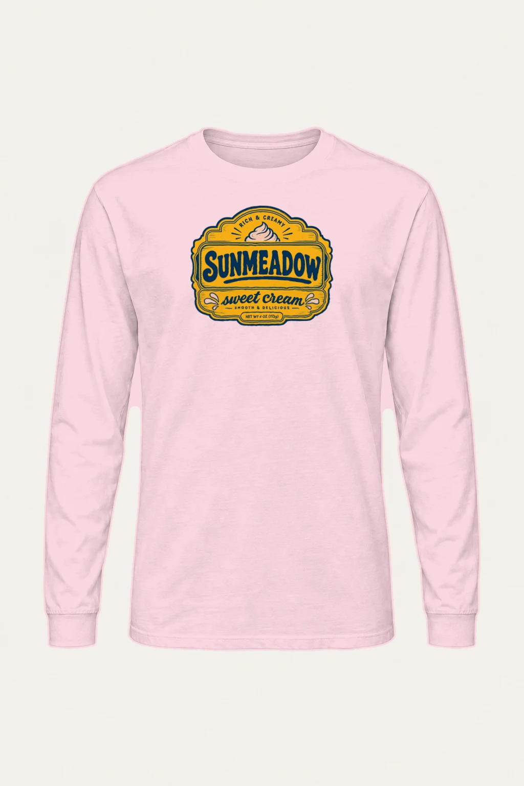 "Sunmeadow Sweet Cream" Unisex Longsleeve T-shirt | Gildan 2400