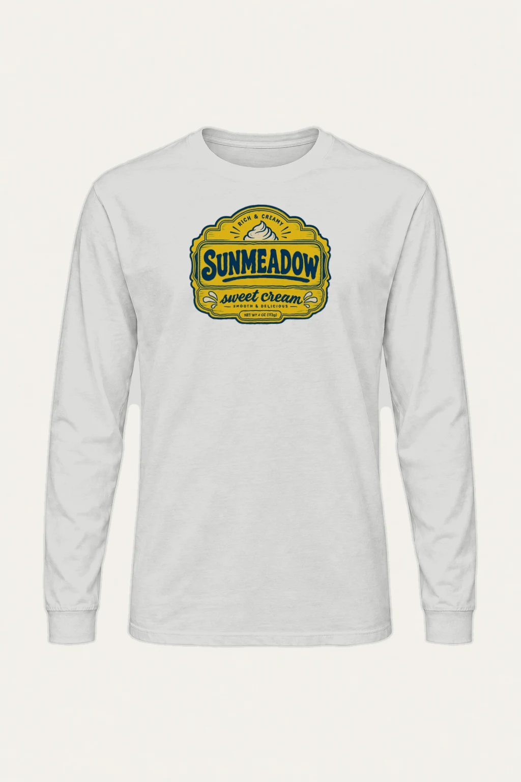 "Sunmeadow Sweet Cream" Unisex Longsleeve T-shirt | Gildan 2400
