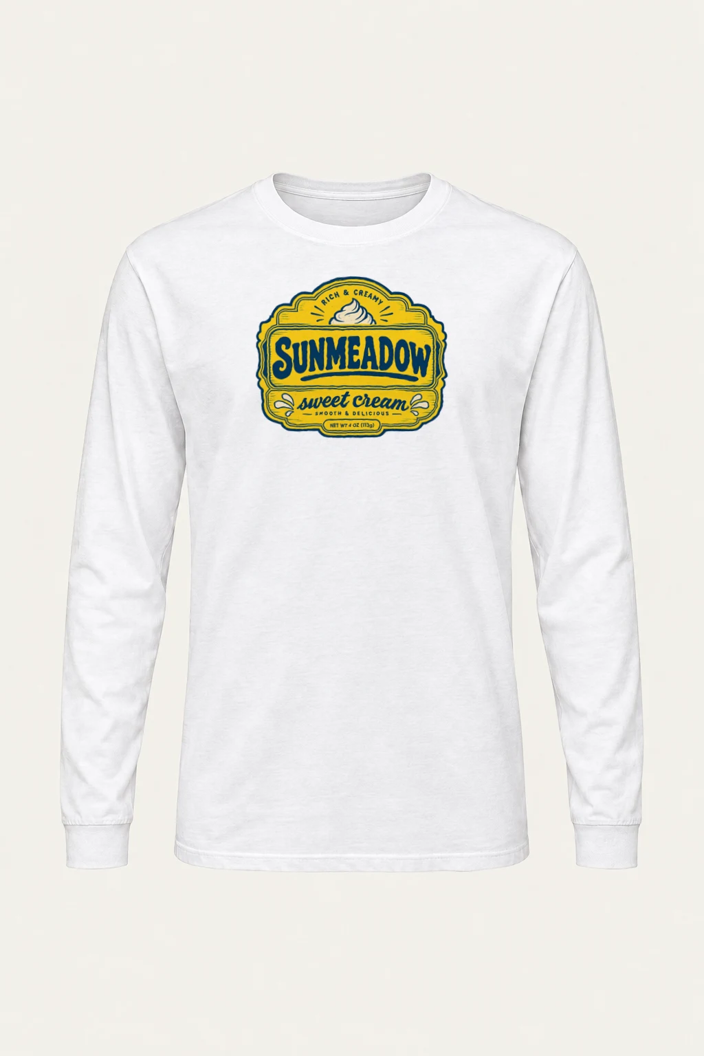 "Sunmeadow Sweet Cream" Unisex Longsleeve T-shirt | Gildan 2400