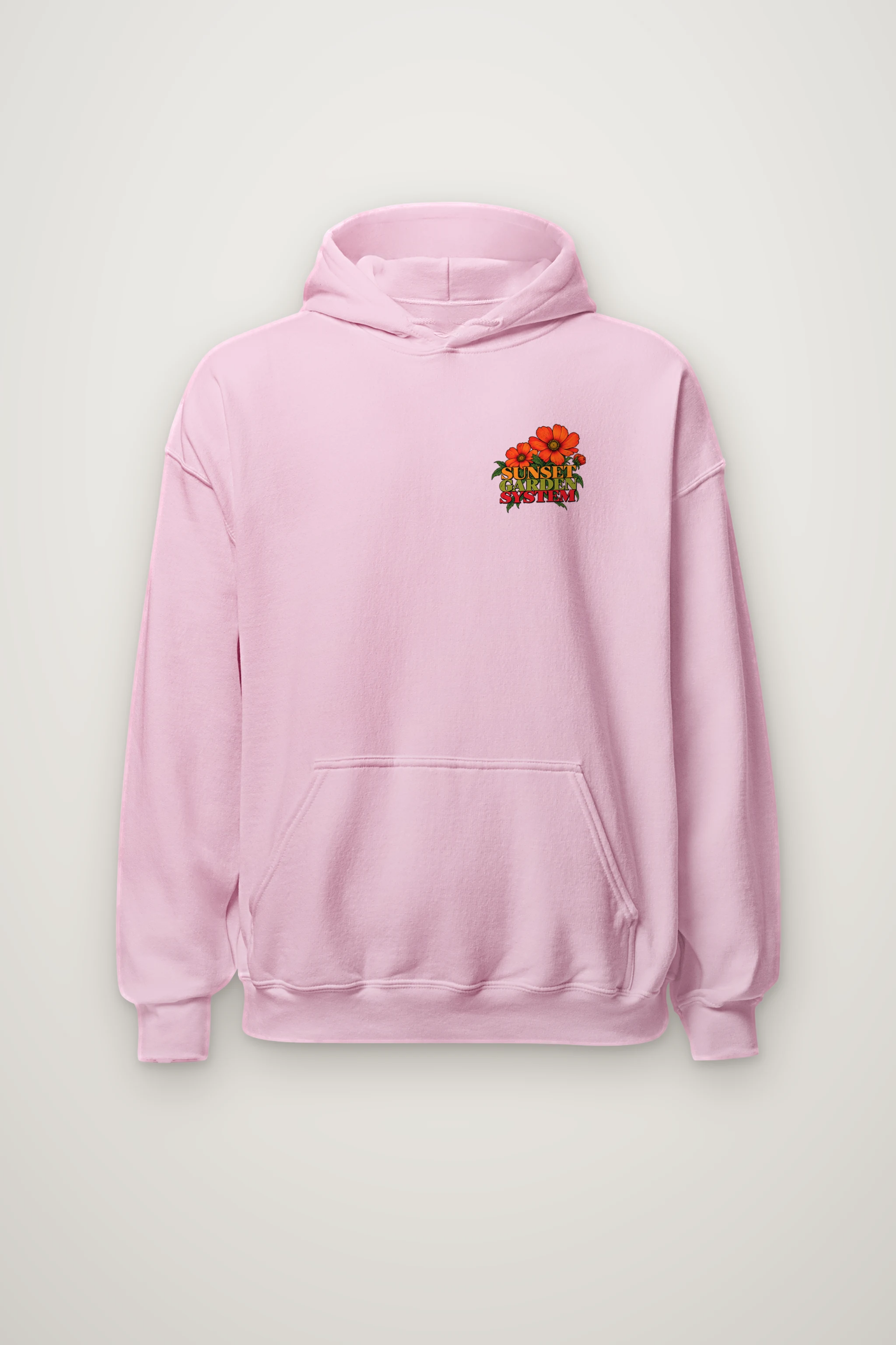 "Sunset Garden System" Heavy Blend Unisex Pullover Hoodie