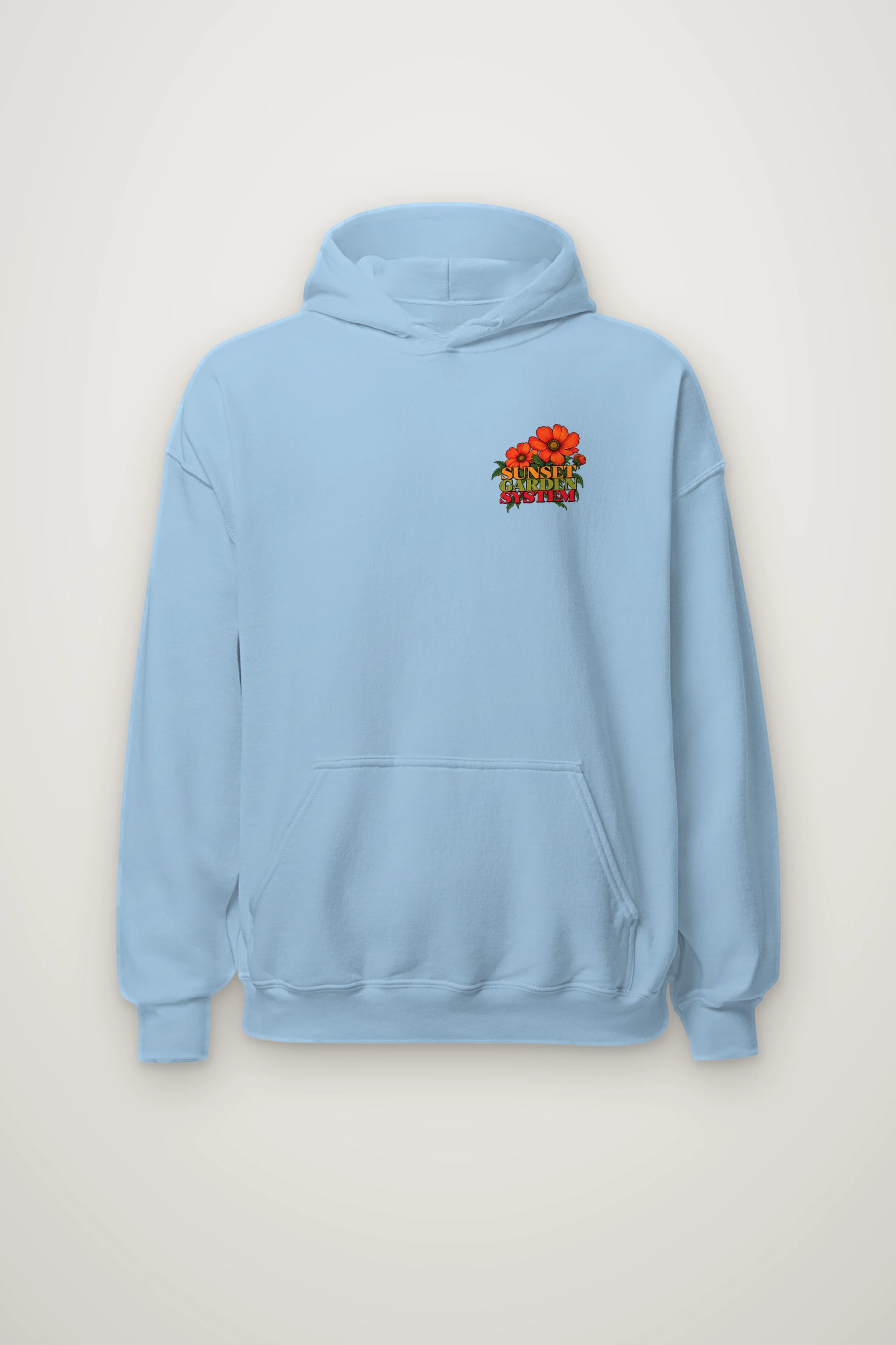 "Sunset Garden System" Heavy Blend Unisex Pullover Hoodie