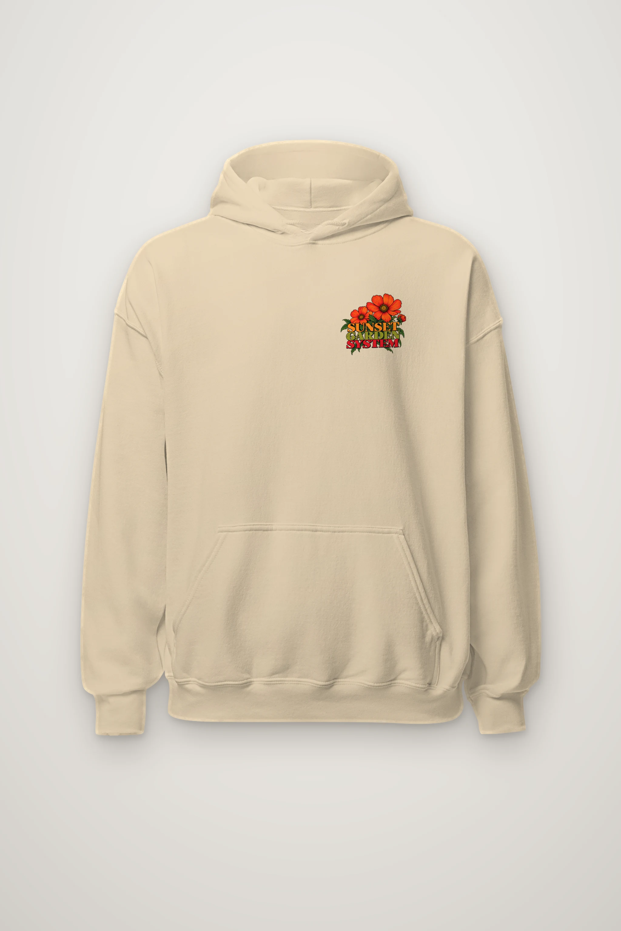 "Sunset Garden System" Heavy Blend Unisex Pullover Hoodie