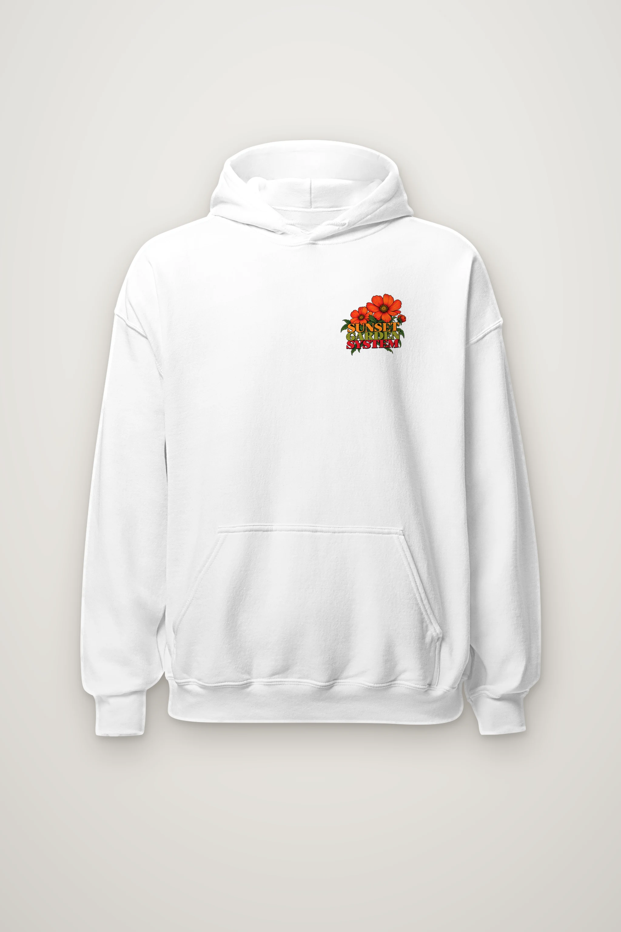"Sunset Garden System" Heavy Blend Unisex Pullover Hoodie