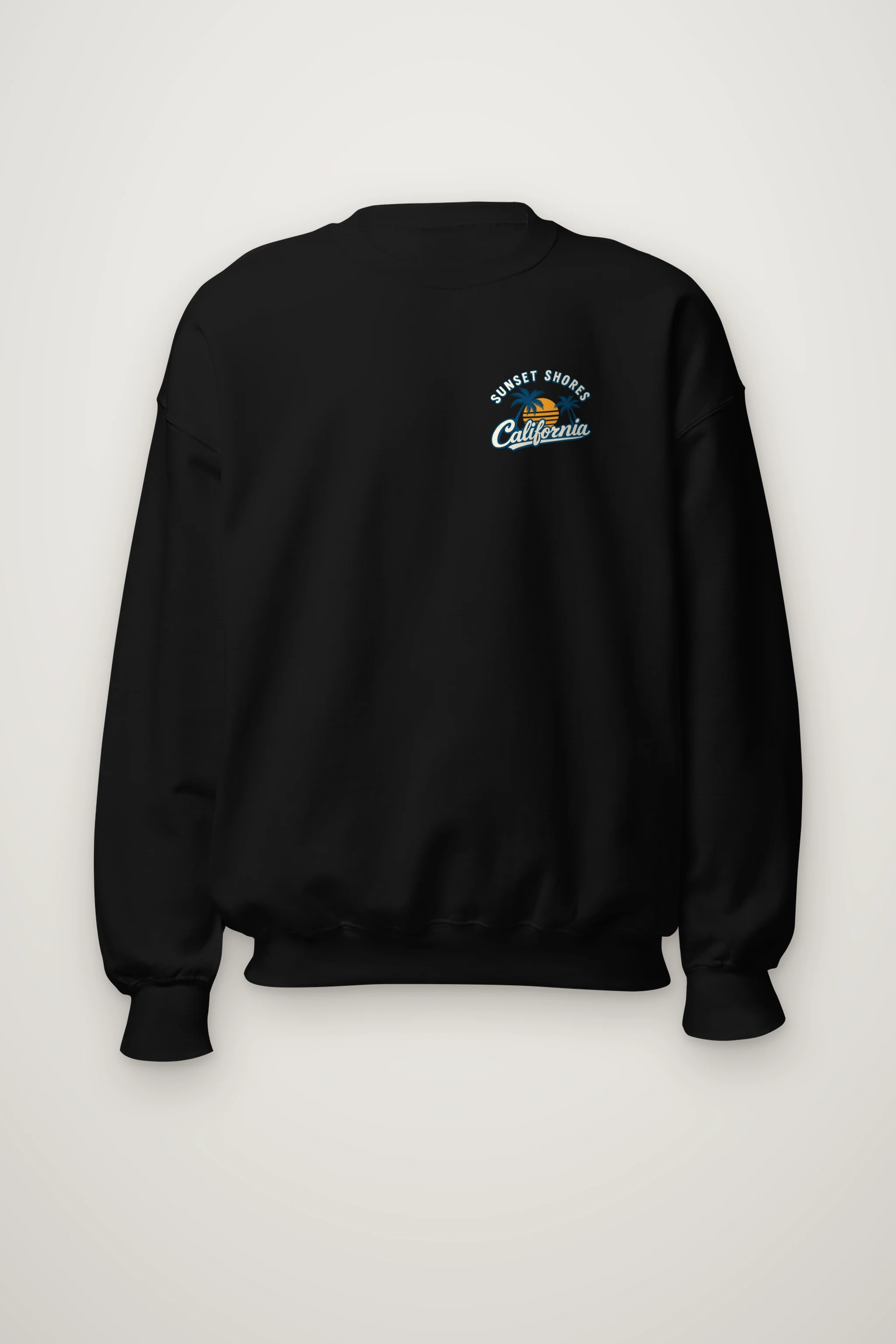 "Sunset Shores" Heavy Blend Unisex Crewneck Sweatshirt