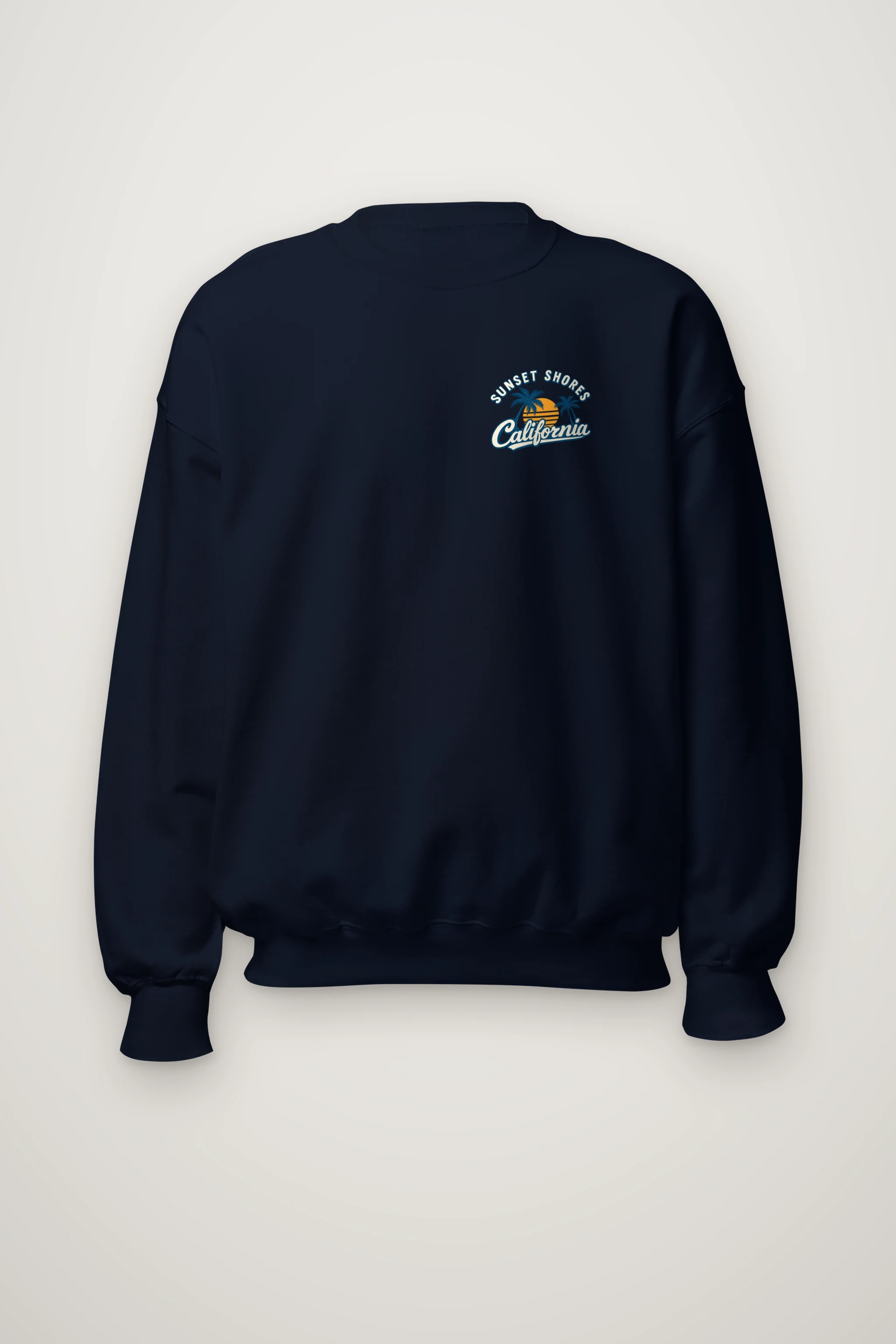 "Sunset Shores" Heavy Blend Unisex Crewneck Sweatshirt