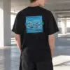 "Sunset Shores" Heavyweight Unisex Crewneck T-shirt | Gildan 5000