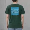 "Sunset Shores" Heavyweight Unisex Crewneck T-shirt