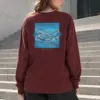 "Sunset Shores" Unisex Longsleeve T-shirt | Gildan 2400
