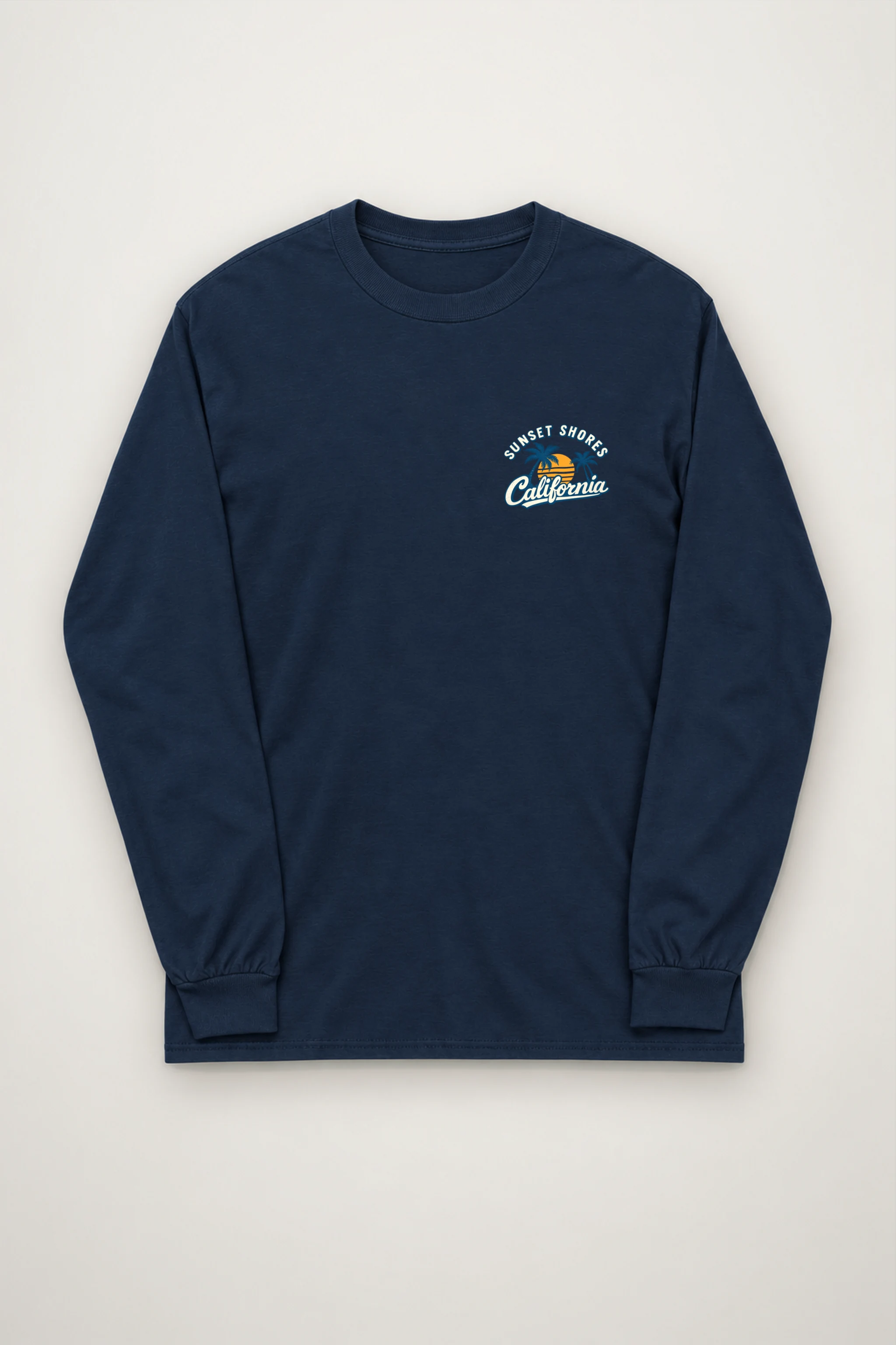 "Sunset Shores" Unisex Longsleeve T-shirt