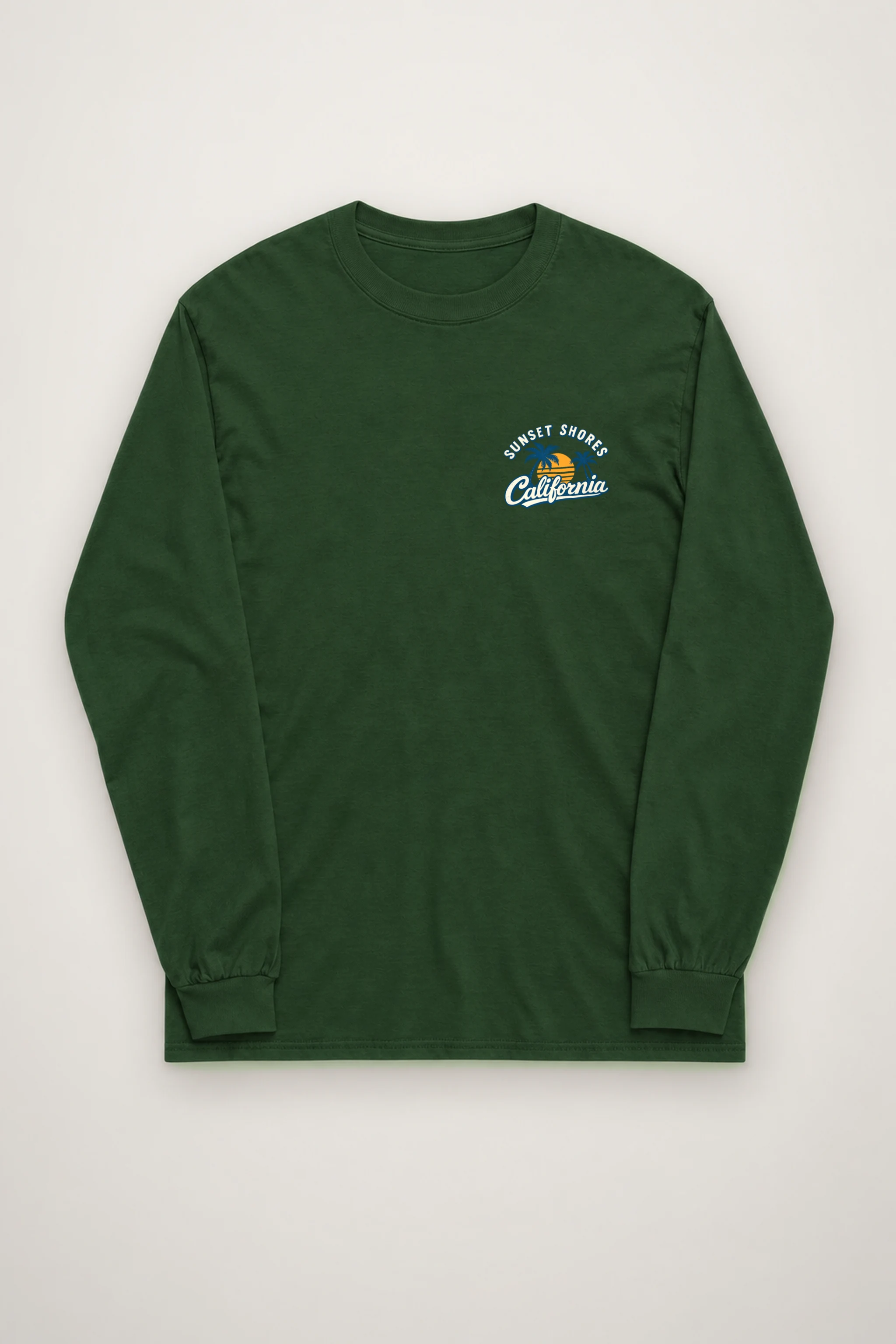 "Sunset Shores" Unisex Longsleeve T-shirt