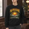"Sunshine Starts Morning" Heavy Blend Unisex Crewneck Sweatshirt