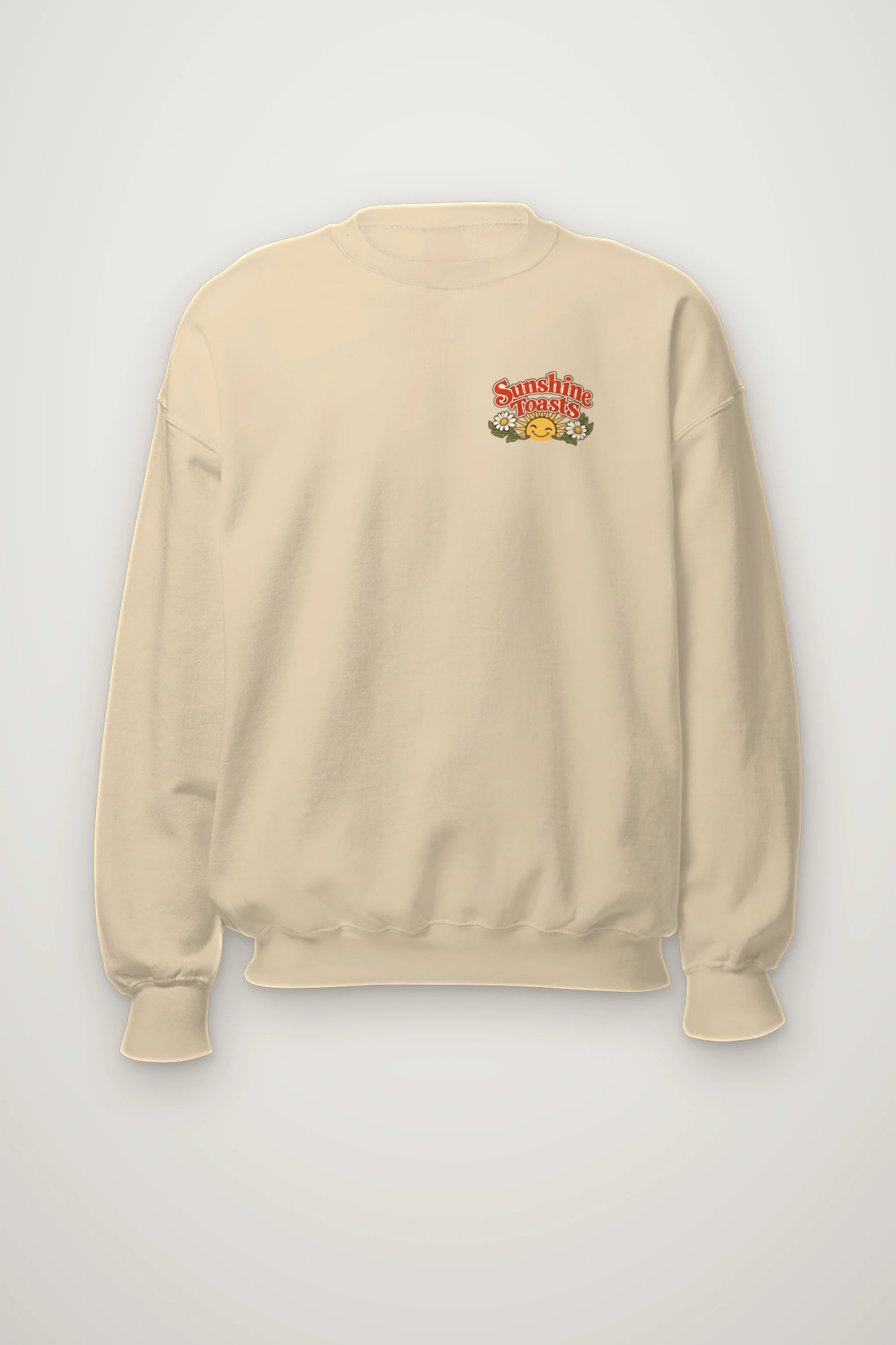 "Sunshine Toasts" Heavy Blend Unisex Crewneck Sweatshirt
