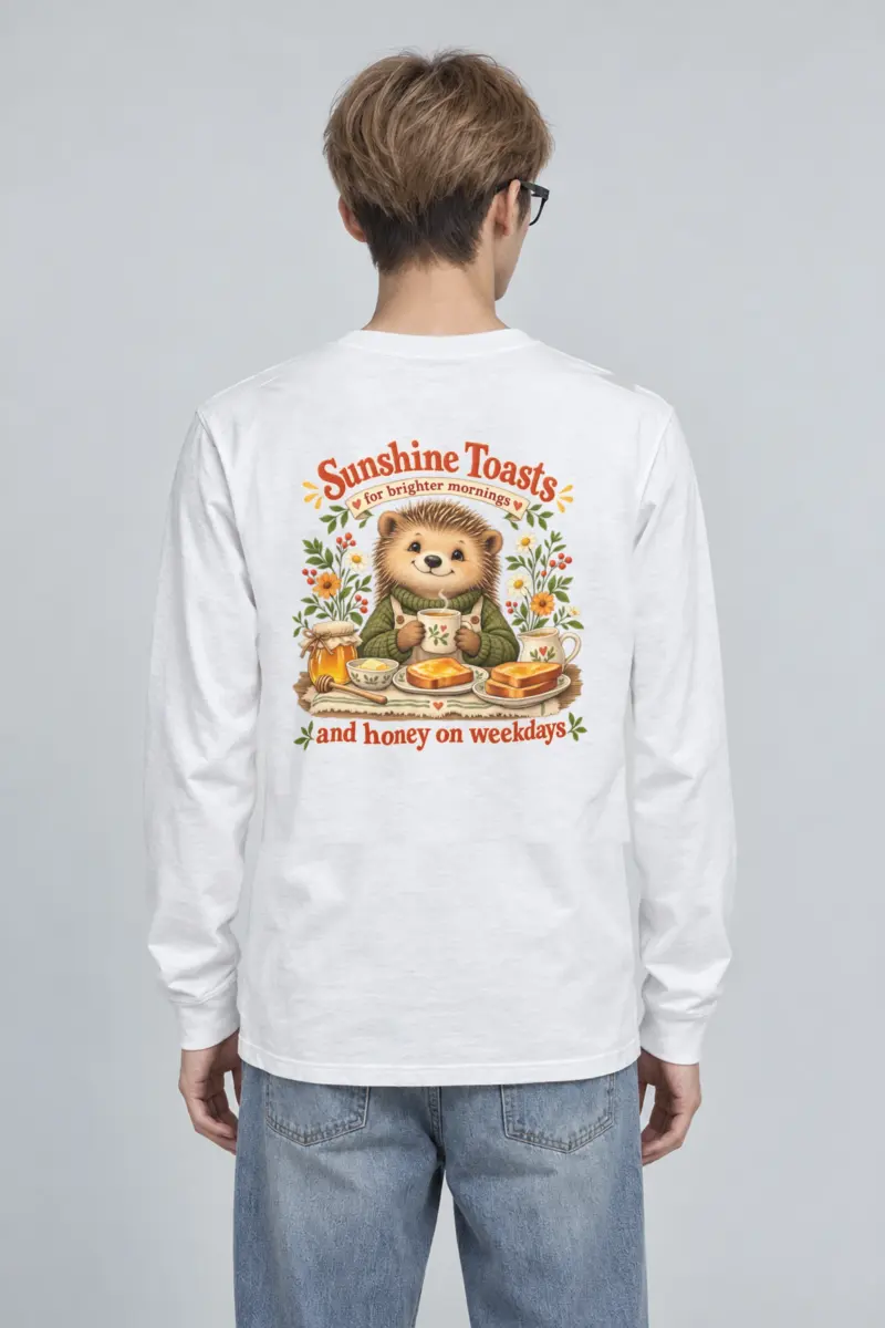 "Sunshine Toasts" Unisex Longsleeve T-shirt