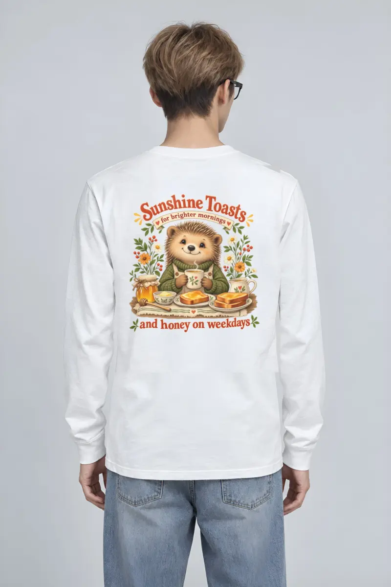"Sunshine Toasts" Unisex Longsleeve T-shirt