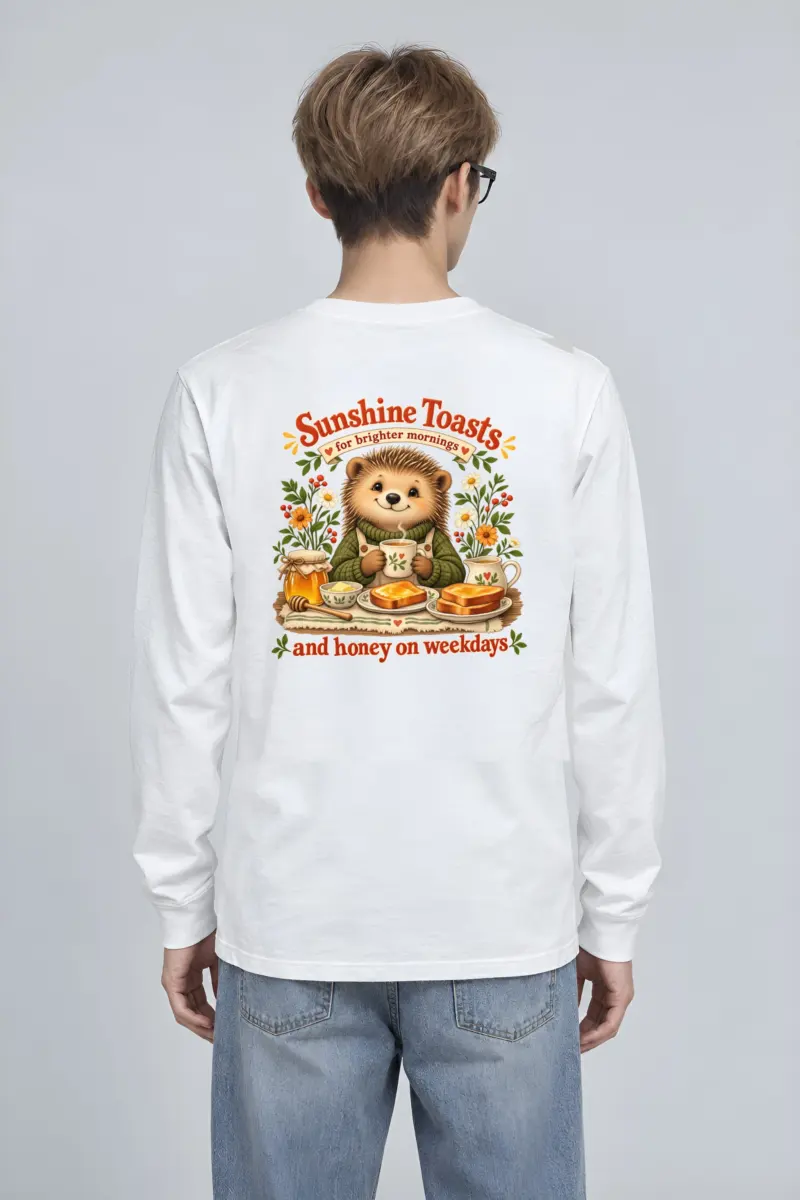 "Sunshine Toasts" Unisex Longsleeve T-shirt