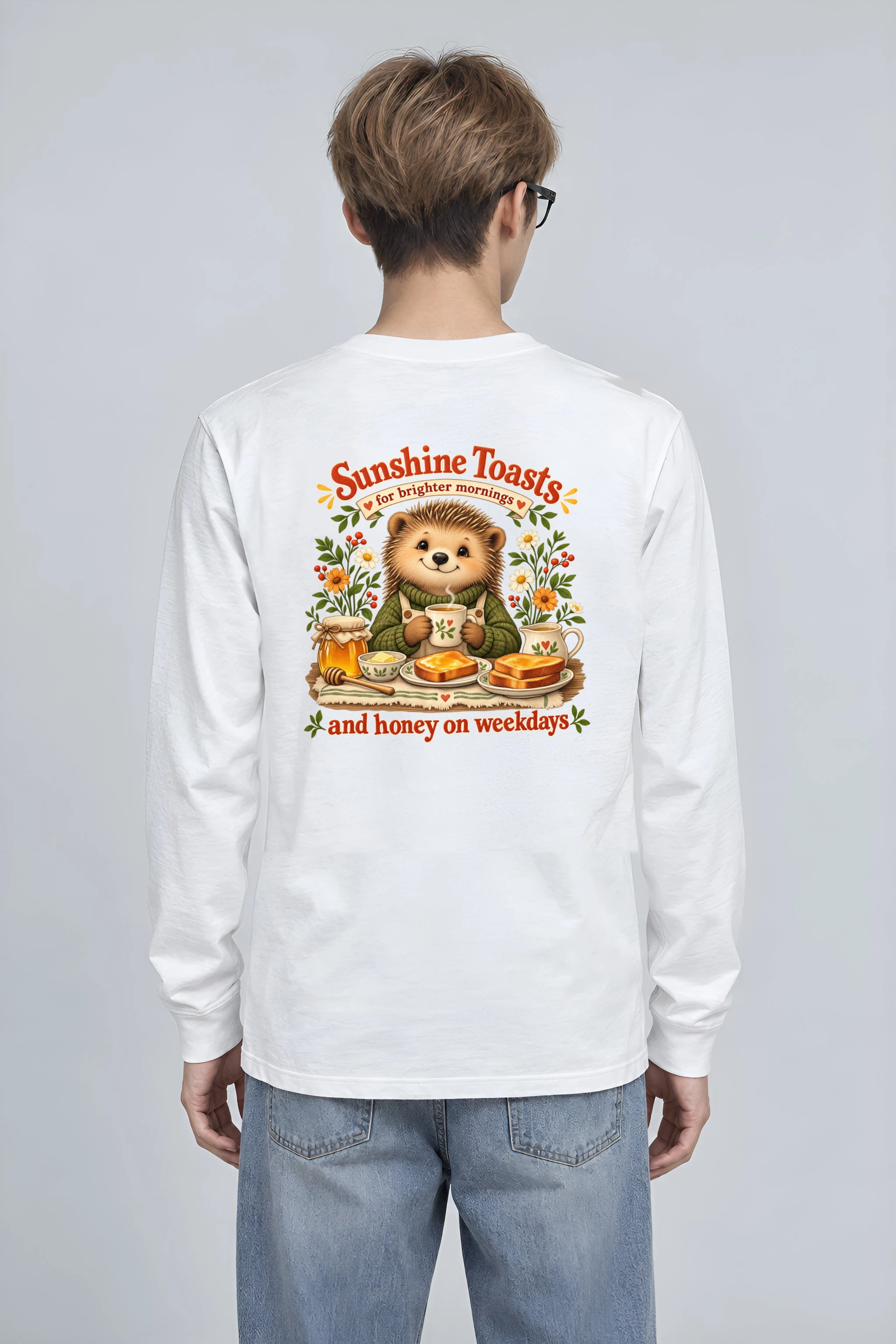 "Sunshine Toasts" Unisex Longsleeve T-shirt