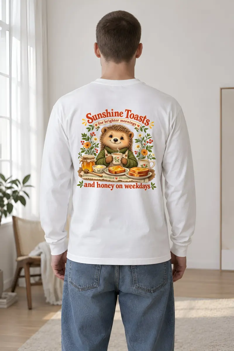 "Sunshine Toasts" Unisex Longsleeve T-shirt