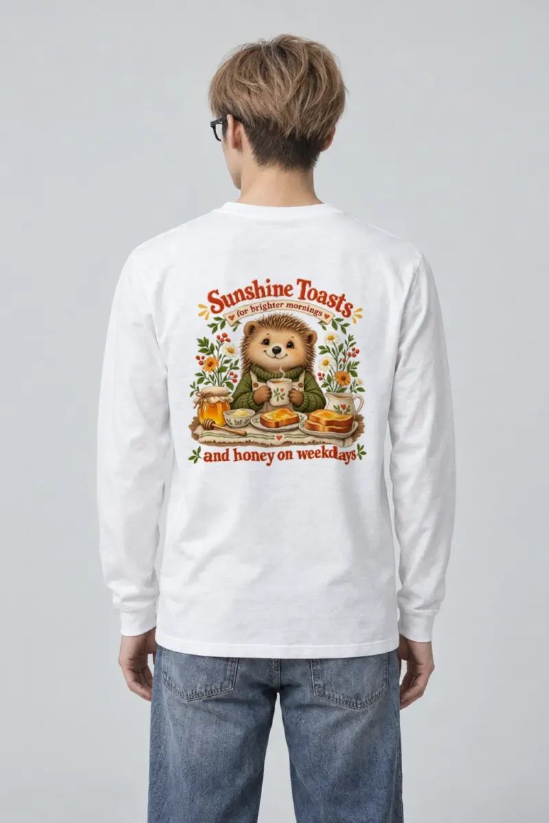 "Sunshine Toasts" Unisex Longsleeve T-shirt | Gildan 2400